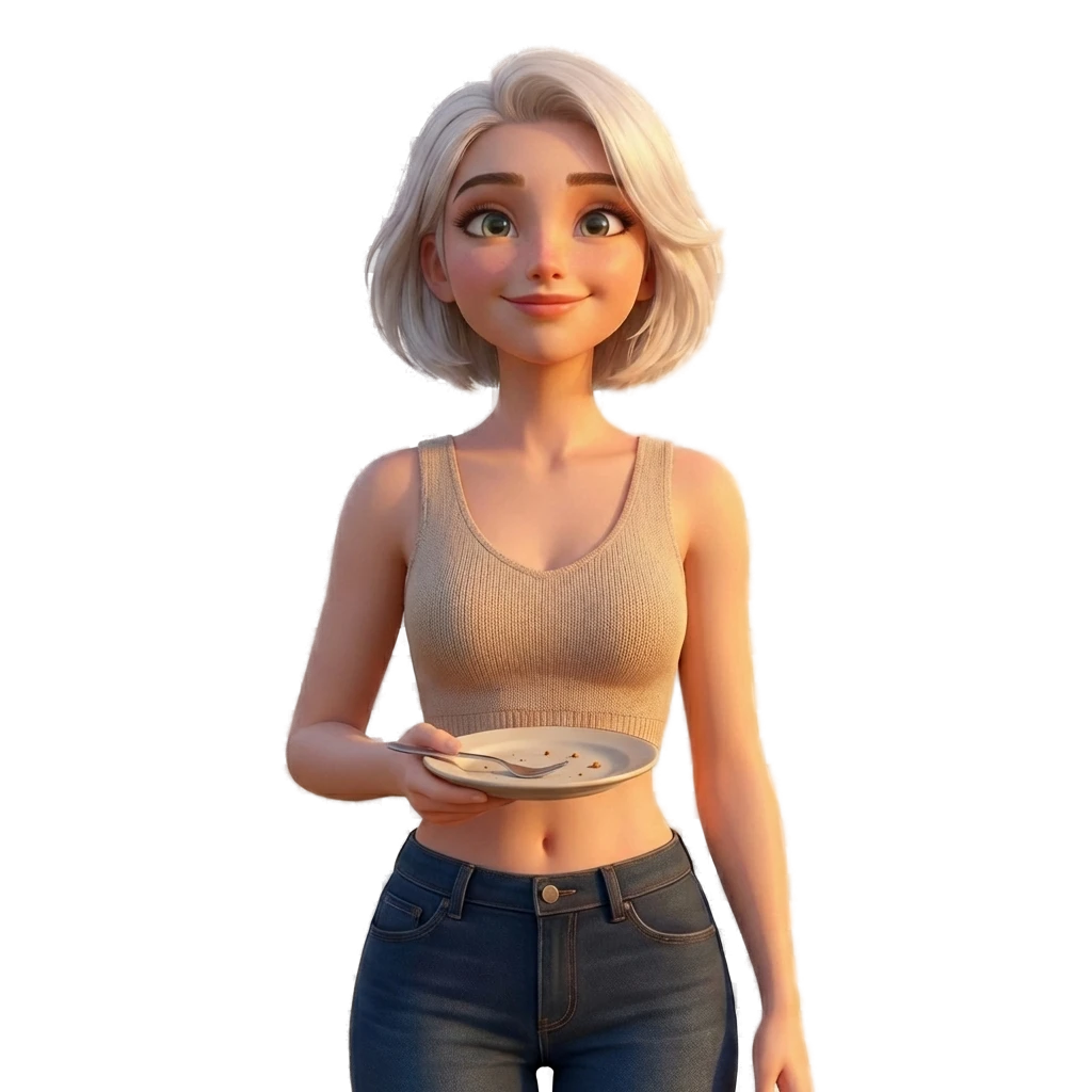 AI feedee companion - enjoying